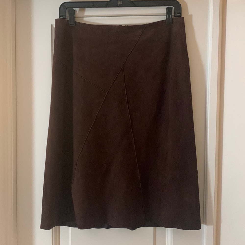 Vintage Vakko Suede skirt